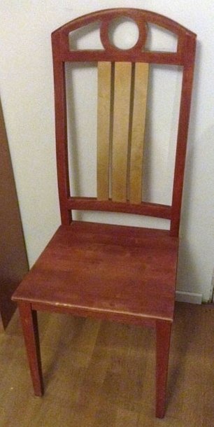 Röd stol